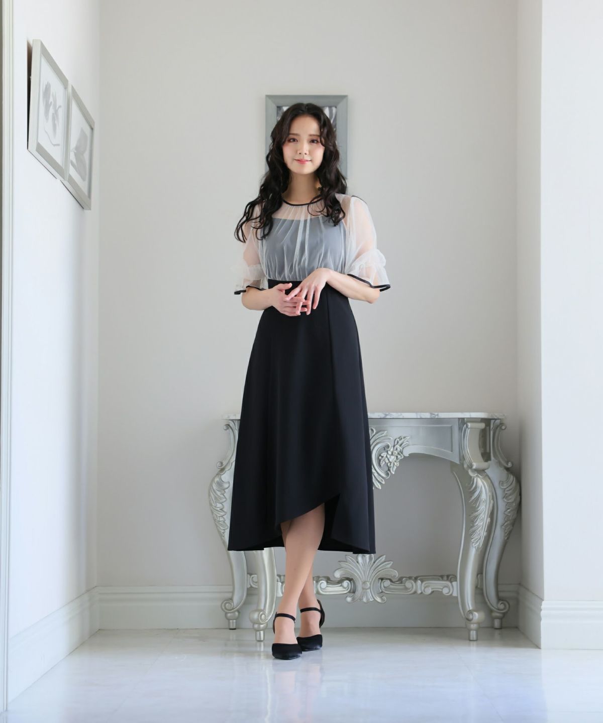 大幅値下げ！！【百貨店で購入】パーティードレス 大幅値下げ！！【百貨店で購入】パーティードレス